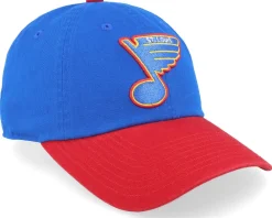 Dad Cap-American Needle St. Louis Blues Blue Line Royal/Red Dad Cap -