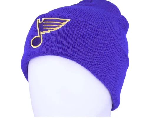 Outlet American Needle St. Louis Blues Knit NHL Royal Cuff -