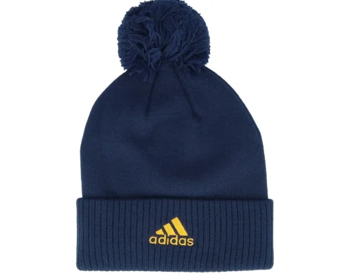 Outlet Adidas St. Louis s NHL Cuffed Beanie Navy Pom - Blue