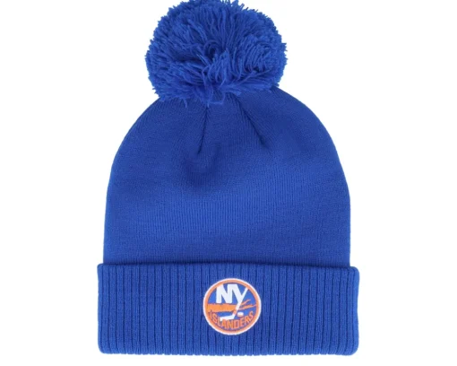 Outlet Adidas St. Louis s NHL Cuffed Beanie Navy Pom - Blue