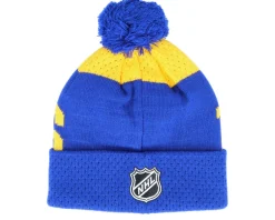 Clearance Outerstuff St. Louis s Stretchark Knit Royal/Yellow Pom - Blue