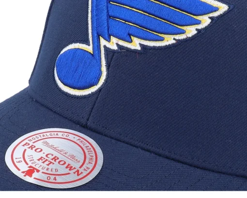 Sale Mitchell & Ness St. Louis s Team Ground 2.0 Pro Adjustable - Blue