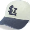 Online American Needle St: Louis Terriers Archive Stone & Khaki/Navy Dad Cap -