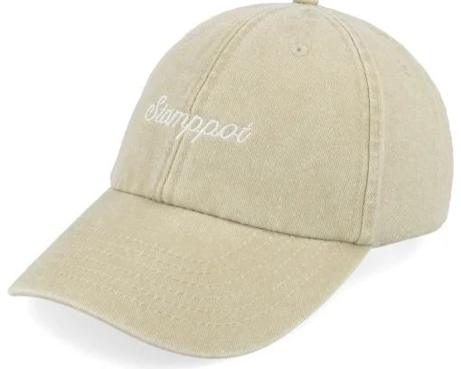Dad Cap-Iconic Stamppot Vintage Washed Khaki Dad Cap -