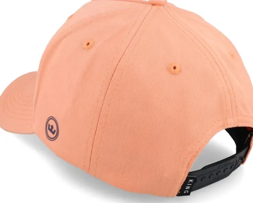Adjustable-King Apparel Staple Curved Peak Coral Adjustable - Pink