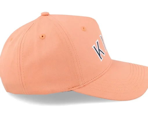 Adjustable-King Apparel Staple Curved Peak Coral Adjustable - Pink