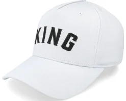 New King Apparel Staple Curved Peak Stone Adjustable - Grey