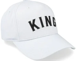 New King Apparel Staple Curved Peak Stone Adjustable - Grey