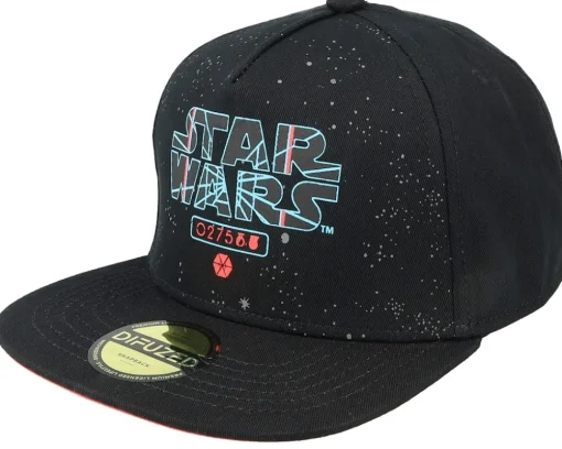 Snapback-Difuzed Star Wars Villains Cap Black Snapback -