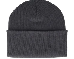 Cuff Beanies-Wild Spirit Starry Mountain Patch Grey/Graphite Beanie -