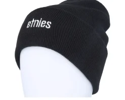 Skate-Etnies Stencil Beanie Black Cuff -