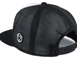 Trucker-Critiql Hit Steps Of Magic Patch White/Black A-Frame Trucker -