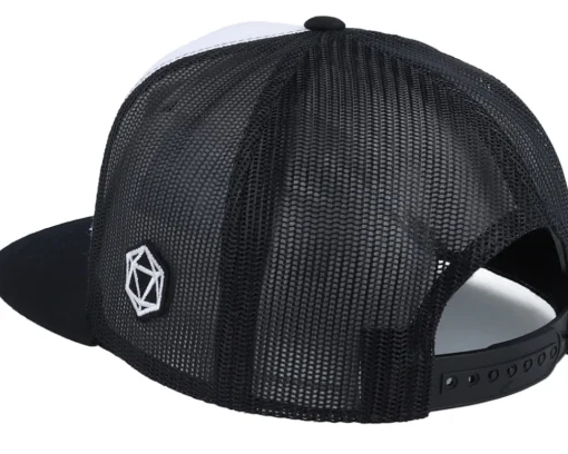 Trucker-Critiql Hit Steps Of Magic Patch White/Black A-Frame Trucker -