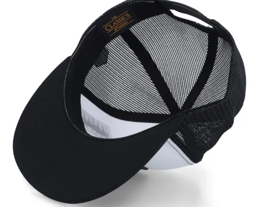 Trucker-Critiql Hit Steps Of Magic Patch White/Black A-Frame Trucker -