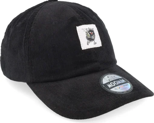 Outlet Moomin Stinky Bottles Cord Dad Cap - Black
