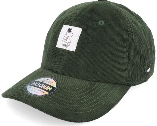 Outlet Moomin Stinky Bottles Cord Dad Cap - Black