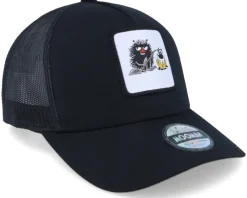 Trucker-Moomin Stinky Camping Black Trucker -