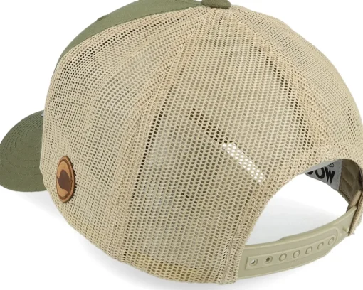 Trucker-Moomin Stinky Engraved Patch /Khaki Trucker - Green