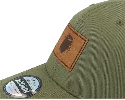Trucker-Moomin Stinky Engraved Patch /Khaki Trucker - Green
