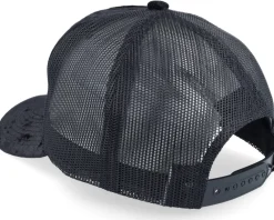 Velvet Caps-Iconic Stockholm Sweden Velvet Black Trucker -