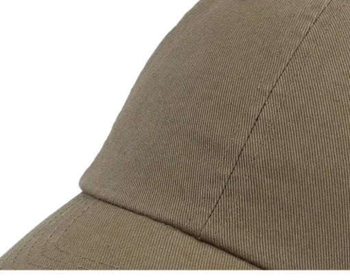 Dad Cap-Equip Stone Washed Olive Dad Cap - Green