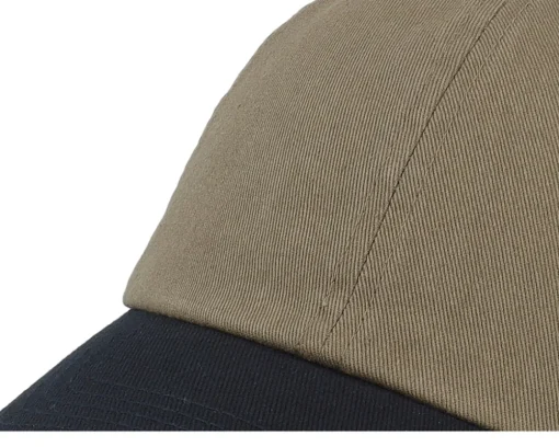 Online Equip Stone Washed Olive/Black Dad Cap - Green
