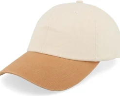 Outlet Equip Stone Washed Stone/Wheat Dad Cap - Beige