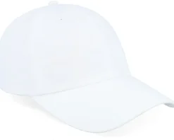 New Equip Stone Washed Dad Cap - White