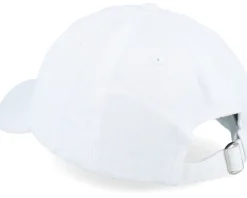 New Equip Stone Washed Dad Cap - White