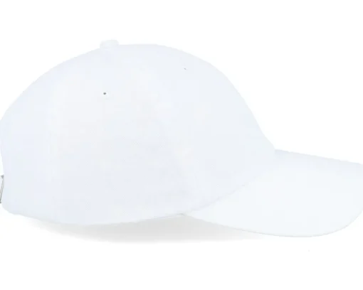New Equip Stone Washed Dad Cap - White