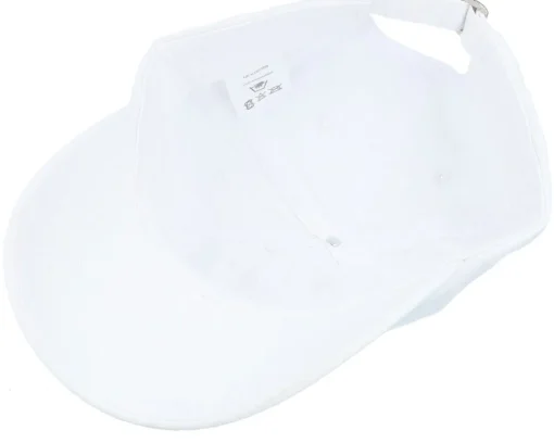 New Equip Stone Washed Dad Cap - White