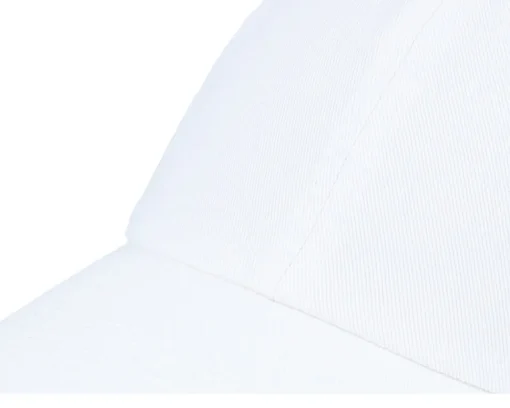 New Equip Stone Washed Dad Cap - White