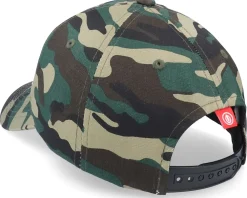 Adjustable-Upfront Stranded Baseball Camo Adjustable -