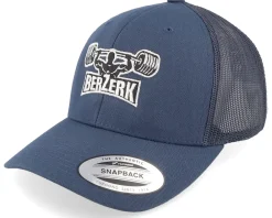 Trucker-Berzerk Strong Man Military Press Navy Trucker -