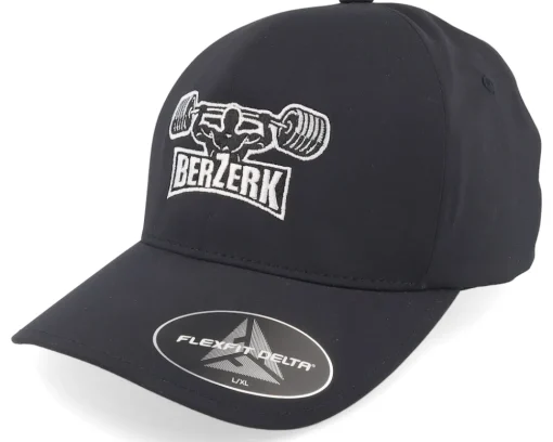 Hot Berzerk Strong Man Military Press Delta Black Flexfit -