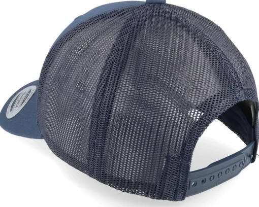 Trucker-Berzerk Strong Man Military Press Navy Trucker -