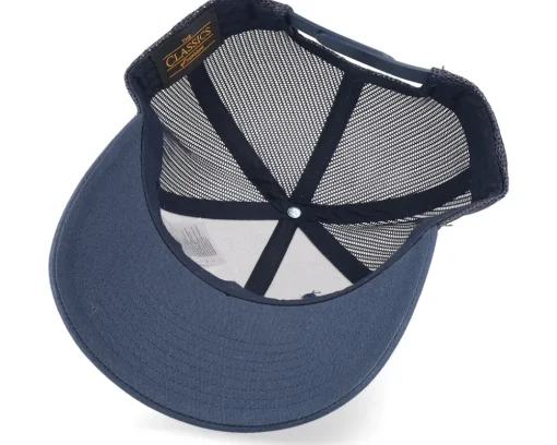 Trucker-Berzerk Strong Man Military Press Navy Trucker -
