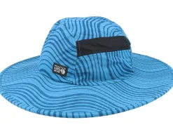 Discount Mountain Hardwear Stryder Caspian Waves Sun Hat - Blue
