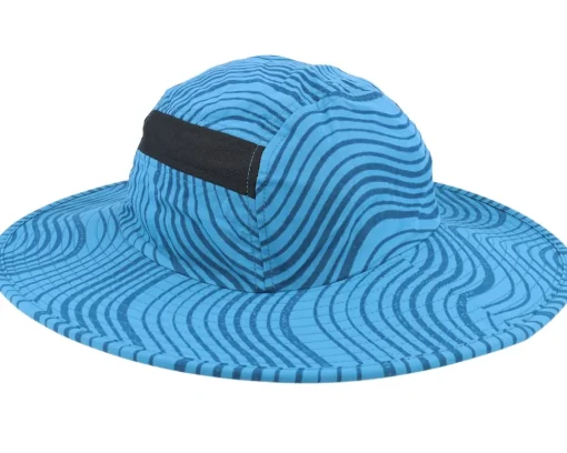 Discount Mountain Hardwear Stryder Caspian Waves Sun Hat - Blue