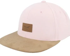 Snapback-Reell Suede Cap Soft Snapback - Pink