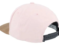 Snapback-Reell Suede Cap Soft Snapback - Pink