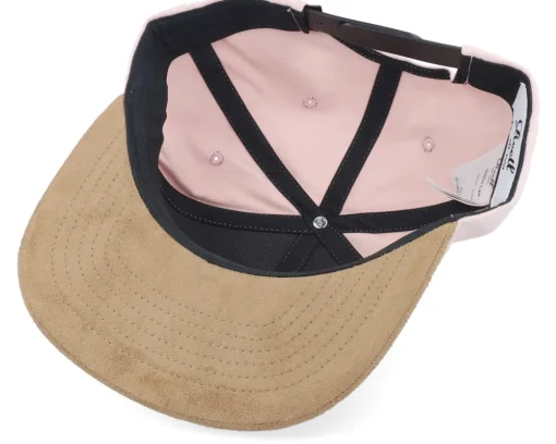 Snapback-Reell Suede Cap Soft Snapback - Pink