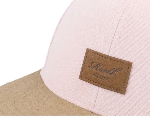 Snapback-Reell Suede Cap Soft Snapback - Pink