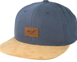 Snapback-Reell Suede Charcoal/Brown Snapback -