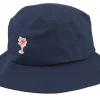 Buckets-Iconic Summer Palm Logo Navy Bucket -
