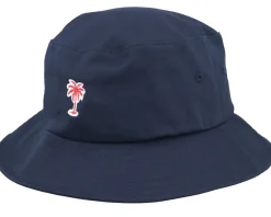 Buckets-Iconic Summer Palm Logo Navy Bucket -