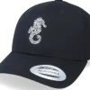 Adjustable-Iconic Summer Sea Horse Black Curved Adjustable -