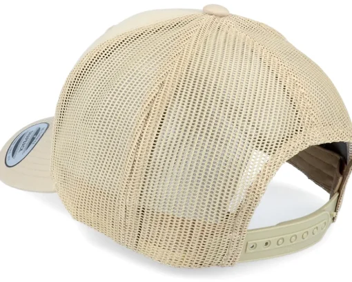 Trucker-Iconic Summer Sea Turtle Khaki Trucker -