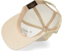 Trucker-Iconic Summer Sea Turtle Khaki Trucker -