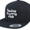 Snapback-Iconic Sunday Running Club Black Snapback -